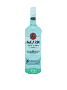 RUM BACARDI CARTA BLANCA ( LIGHT ) ;1L